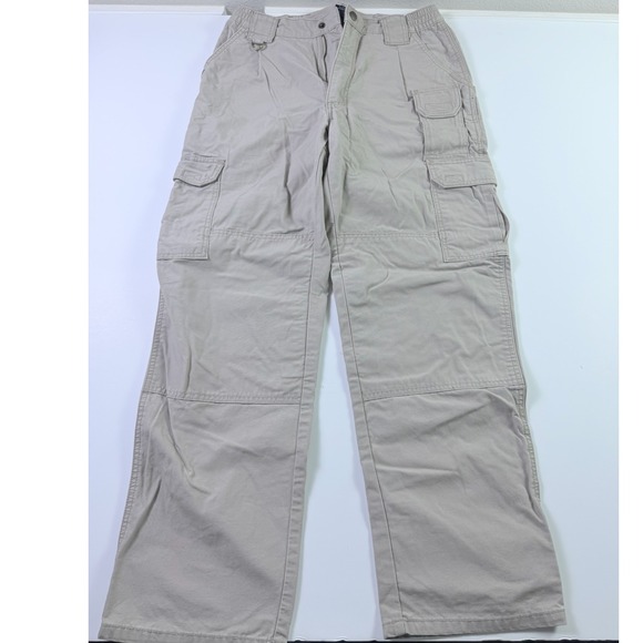5.11 Tactical Other - 5.11 Tactical Series 74252 Mens Khaki Cotton Canvas Cargo Pants 30x30 Tan